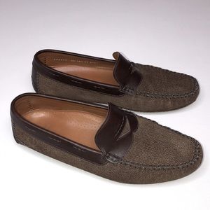 Preloved Moreschi loafers size 10.5 made in Italy